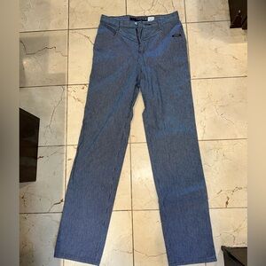 Dark blue striped Rockies 
Tag- 11/12
Waist- 15
Hip- 18.5
Inseam- 36
$85 shipped